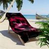 Vibrant Pink Vibes: Blackpink's Signature Style Beach Towel Portable for Travel Beach Seaside Absorbent Bath Towel Swim Travel and Vacation Towels