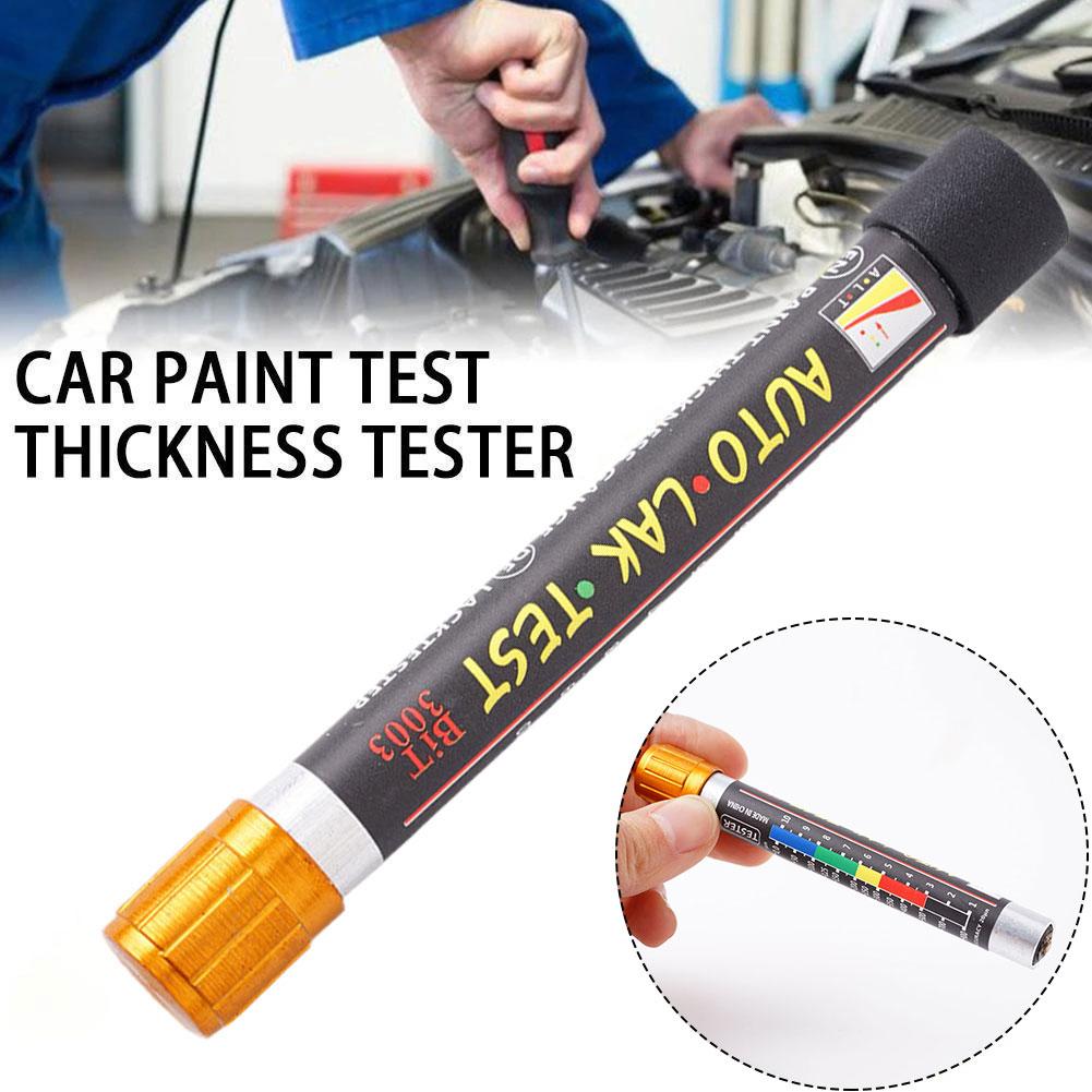 Car Paint Thickness Tester Check Portable With Magnetic Tip Scale Car Paint Coating Tester Meter Coat Crash Check Test For J4Q4