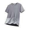 T-shirt in Seta di Ghiaccio Moda Uomo Casual Asciugatura Rapida Manica Corta Fresca Traspirante Larga Top Sportivo Uomo Slim Traspirante Casual Manica Corta