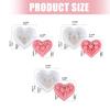 Food Grade Silicones Heart Tulips Candle Valentines Making Molds Easy To Use For Beginners And Craft Lovers
