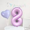 40 inch 0-9 Matte Purple Number Balloons Helium Foil Mylar Balloon Birthday Party banquet Decoration