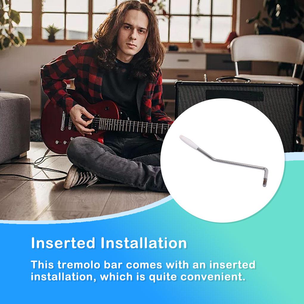 Cheap Tremolo Bar Whammy Arm Replaced Part Guitar Supplies Crank Handle