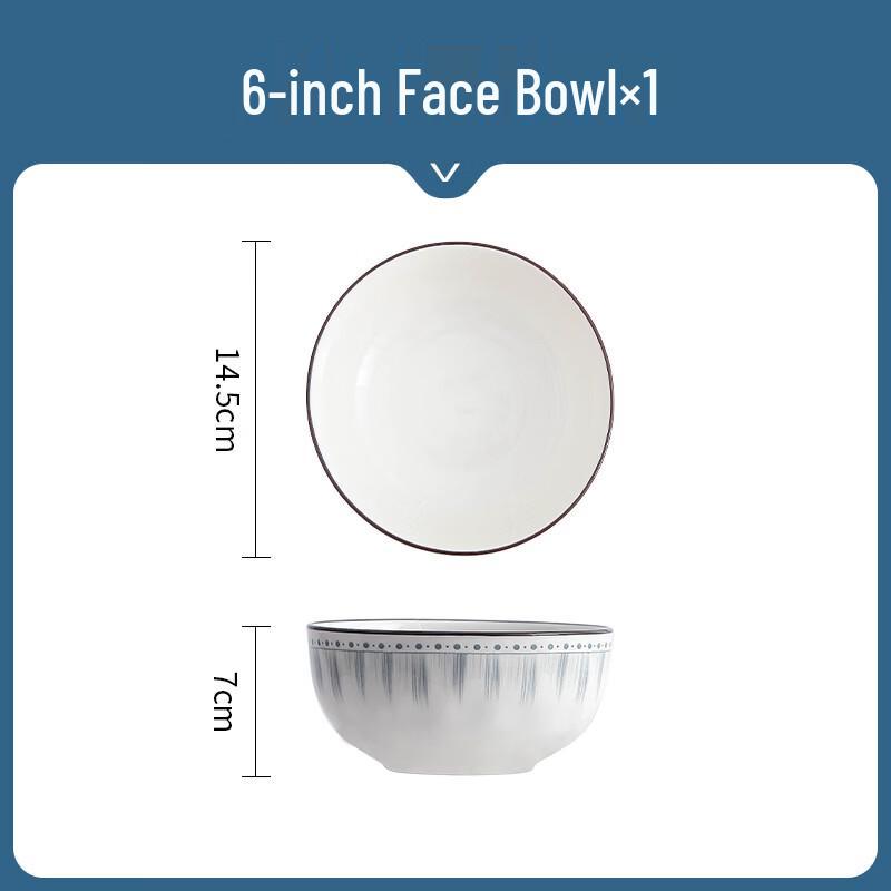 KANGMO Minimalist Underglaze Ceramic Dinnerware