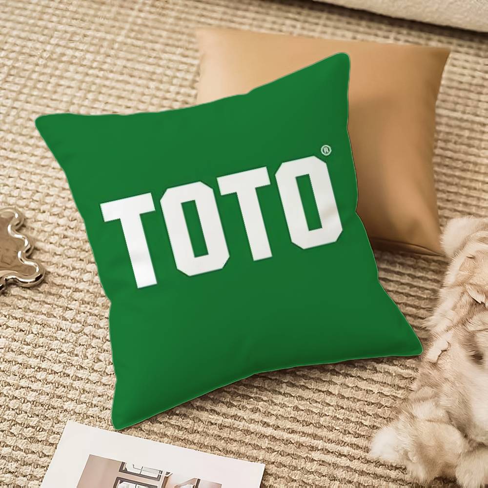 

Японская ванная комната T-TOTO Наволочка Шелковистая элегантная Комфорт Диван-кровать Невидимая молния Пляжная наволочка 12x12Inch