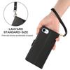 Suitable for iPhone 16e 16 15 Pro Max 16 Plus Wallet Flip Folio Case with Card Holder Kickstand Shockproof Cover for Men Women