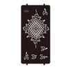 Yousheng Reusable Indian Henna Tattoo Stencils, Mehndi Hand Painting Templates, DIY Flower Pattern for Body Art, Festival Makeup