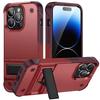 Izturīgs, triecienizturīgs tālruņa maciņš ar neredzamu statīvu iPhone17 16 15 14 13 12 11 Pro XS Max X XR 7 8 Plus SE 2020 2022 vāciņš