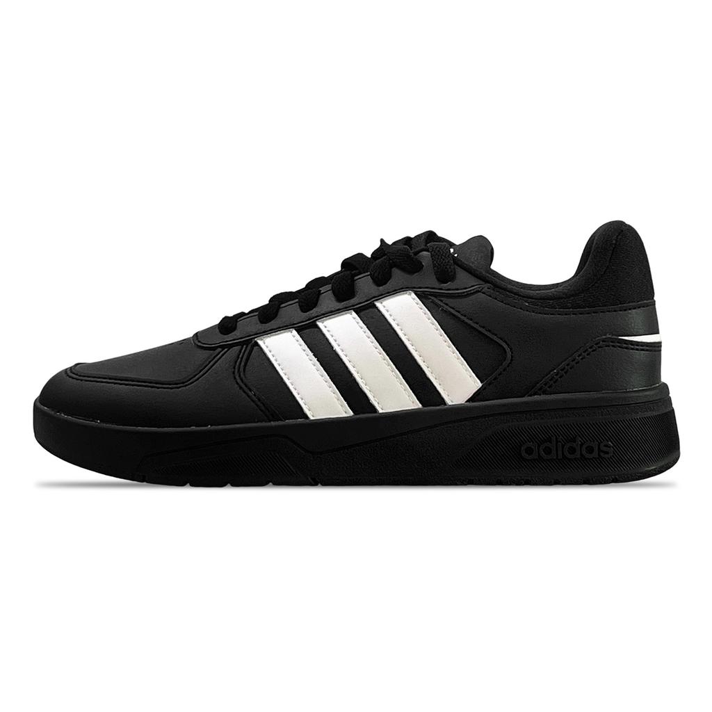 Adidas Neo Courtbeat Slip Resistant Abrasion Resistant Low top Skateboard Shoes Unisex Black ID9660(Team286-)