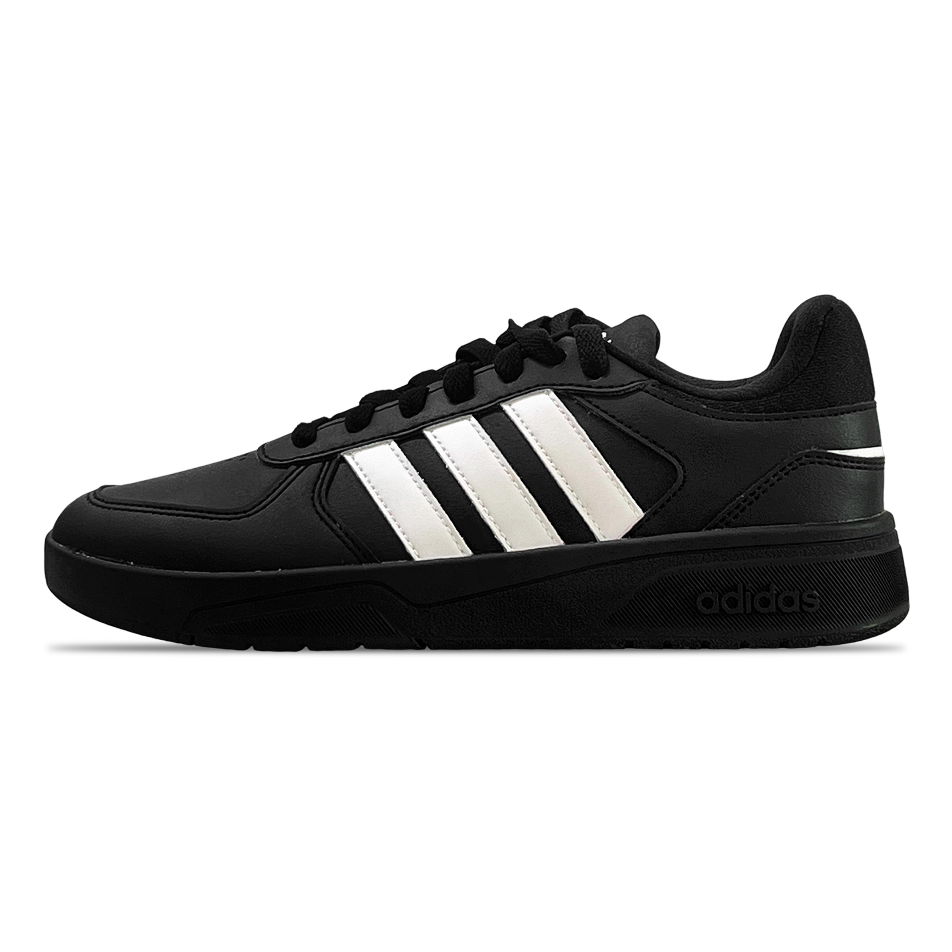 Adidas Neo Courtbeat Slip Resistant Abrasion Resistant Low top Skateboard Shoes Unisex Black ID9660(Team286-) 41⅓