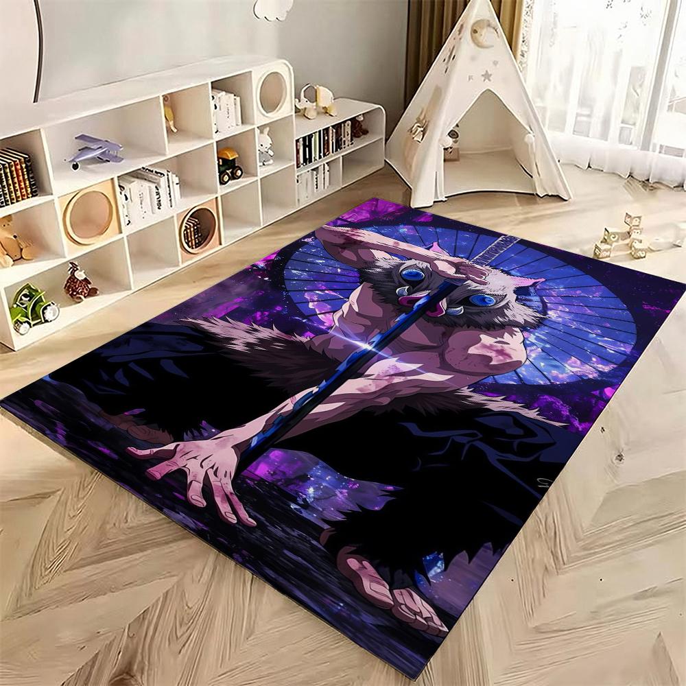 Demon Slayer Guardians Humanity Patterned Rug Allseason Carpet For Bedroom Kitchen Bathroom Home Decor Memorial Gift