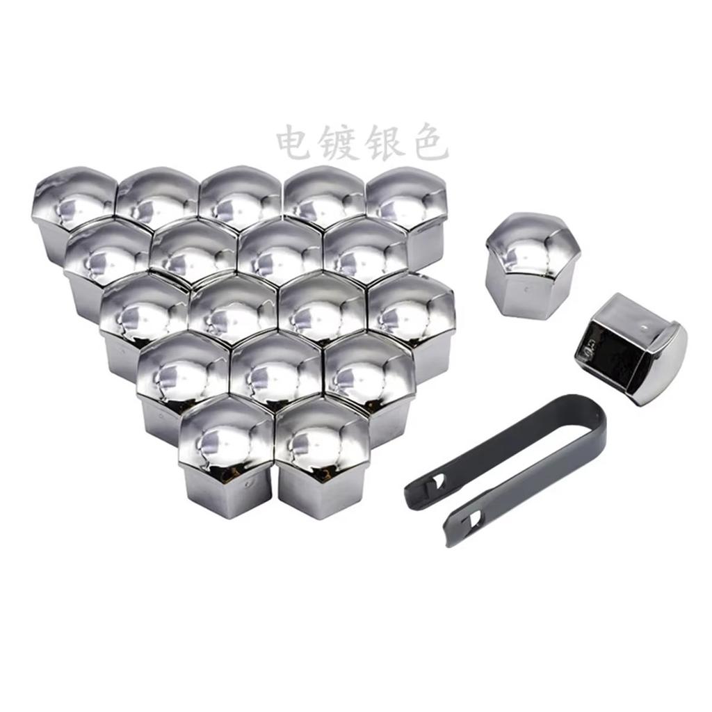 20PCS Hub Screw Cover & Hub Center Cover for Tesla Model 3 S X Y, Hub Screw Protective Cap Tire Modification