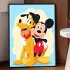 Disney Diamond Painting 5D DIY Mickey Pluto Diamond Painting Art Diamond Painting Kit Adult/Beginner Gift Idea Home Decor