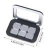 Empty Magnetic Cosmetics Palette With Mirror 1/2/3/4/6/8 Grids Iron Plate Eyeshadow Blusher Lipstick Diy Glitter Makeup Box