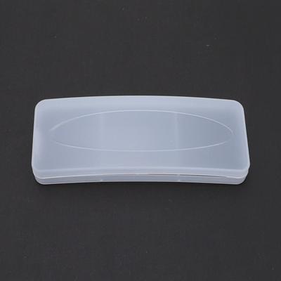 Portable Transparent Glasses Case Hard Plastic Frosted Glasses Storage Eyeglasses Case Men Women