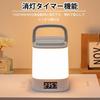 Bedside Night Light, 3 Color Modes, Stepless Dimming, Touch-Controlled Remote, USB Rechargeable, Timer, Ambient Lighting, Nursing Light, Handy
