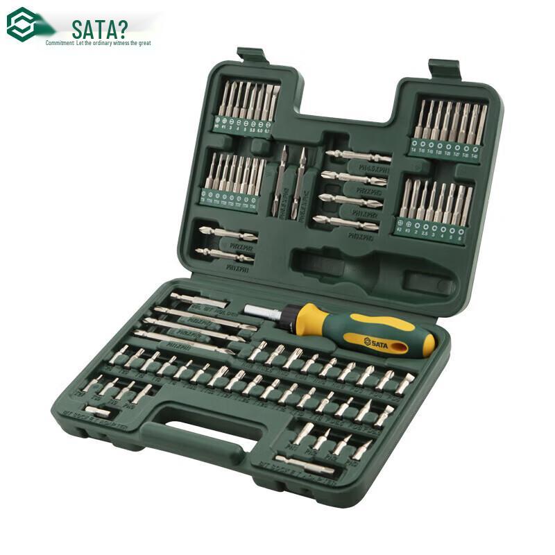SATA 09326 80-Piece Screwdriver Bit Set