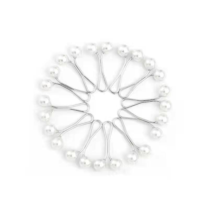 12 шт. Жемчужная клипса, Зажим для платка, Пряжка для шарфа, Жемчужная клипса для шелкового шарфа, Зажим для шарфа, Женский платок, Булавка, Брошь. 12PCS