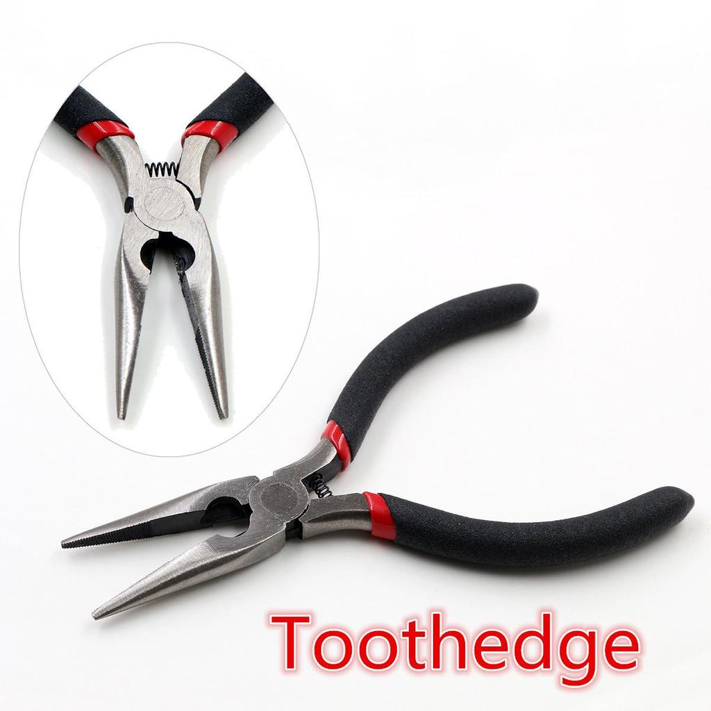 Multi-Functional Craft Pliers Set: Mini Vise, Diagonal Cutters, Needle-Nose for Handcraft and Jewelry Tools.