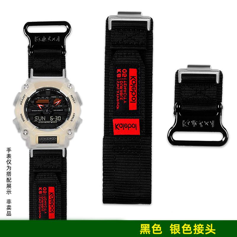 GA900 Modifiziertes Uhrenarmband Für Casio Uhren G-shock GA-900A/VB/TS DW-6900 Armbänder Herren Outdoor Wasserdicht Sport Nylon Armband