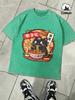 Cat Enjoying Delicious Lamian Noodles Retro Men TShirt Trendy ONeck Tee Fashion Clothing Unisex Cotton Loose Short Sleeve