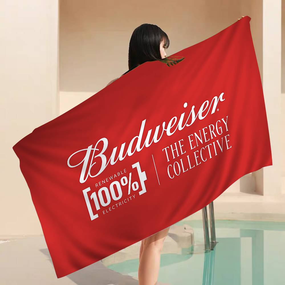 B-Budweiser Cartoon Strandtuch Süßes Kawaii Zimmerdeko Badezimmer Mädchen Kinder Handtücher Für Badezimmer Dusche