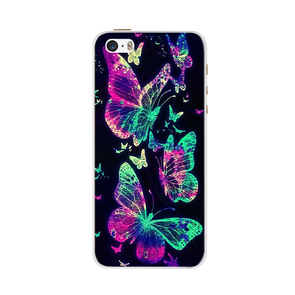 For iPhone 5 5S SE iPhone5s Case for iPhone 5S Case Silicone Cute Case for iphone SE Cover bumper for iphone 5 S 5se Phone cases