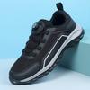 TUINANLE Mens Wide Fit Sneakers Breathable  PU  Casual Trainers Outdoor Flat  Large Size 39-48