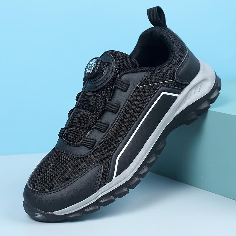 TUINANLE Mens Wide Fit Sneakers Breathable PU Casual Trainers Outdoor Flat Large Size 39-48