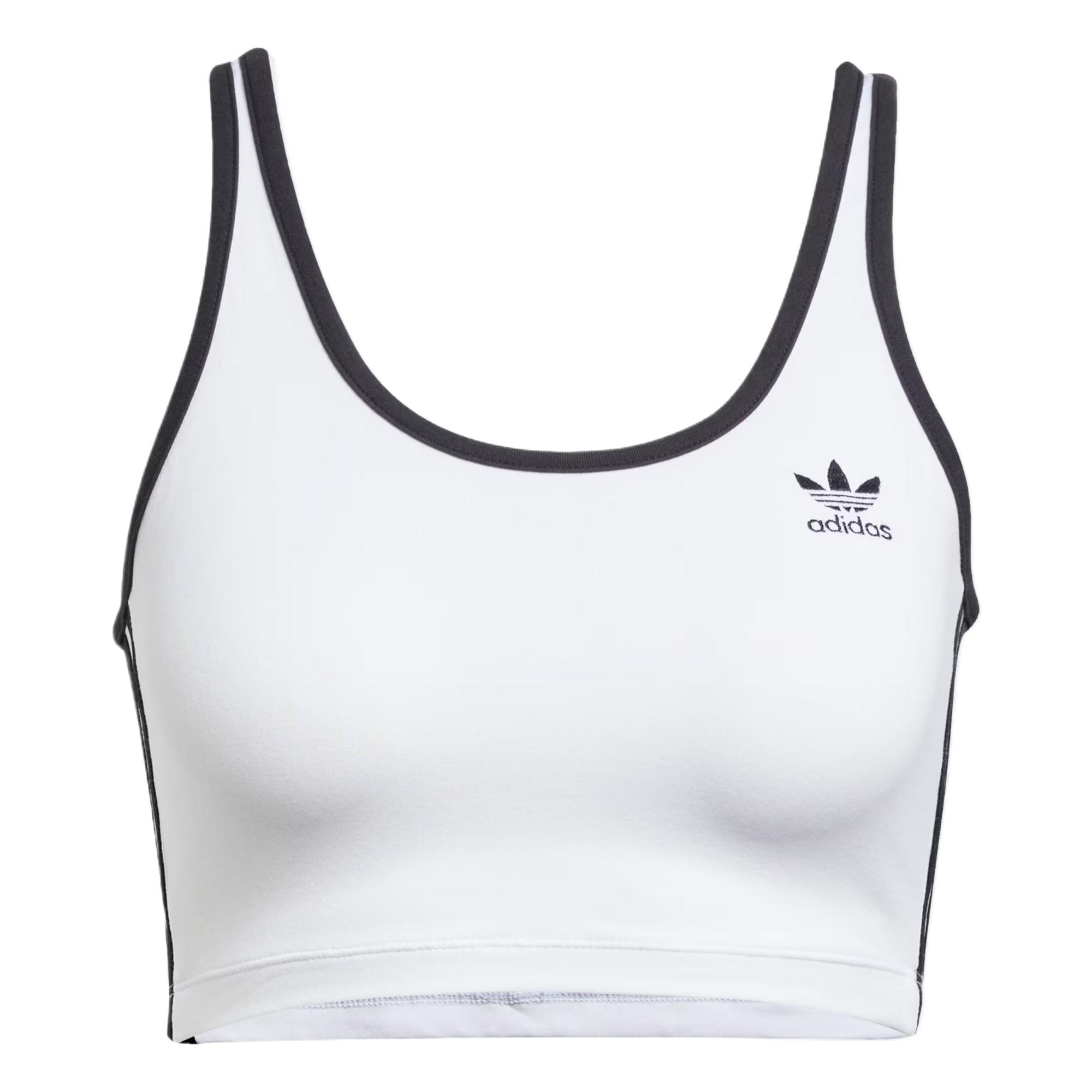 

Adidas Originals Comfortable Versatile Soft Skin-Friendly Bra Women Underwear White JD4613 S
