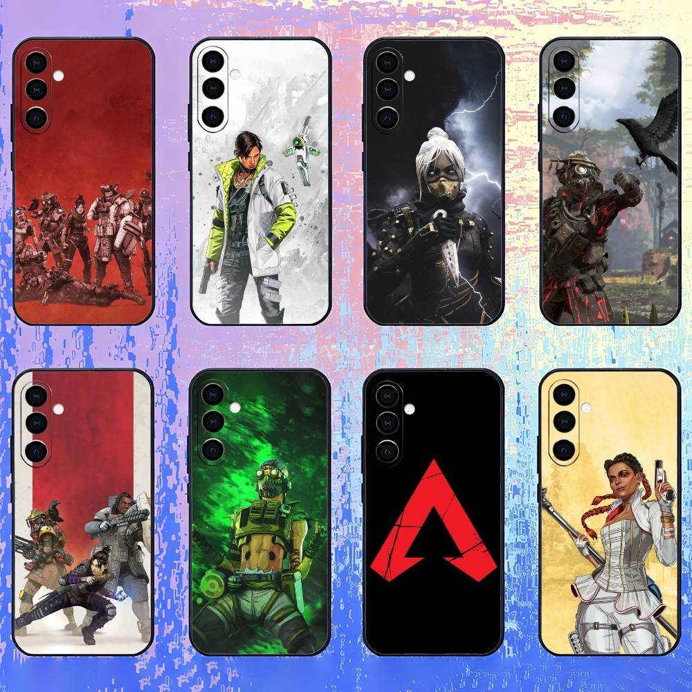Game A-Apex L-Legends Ptinted Phone Case For Samsung Galaxy A73,A72,A71,A70,A52,A51 Others Soft Black Cover