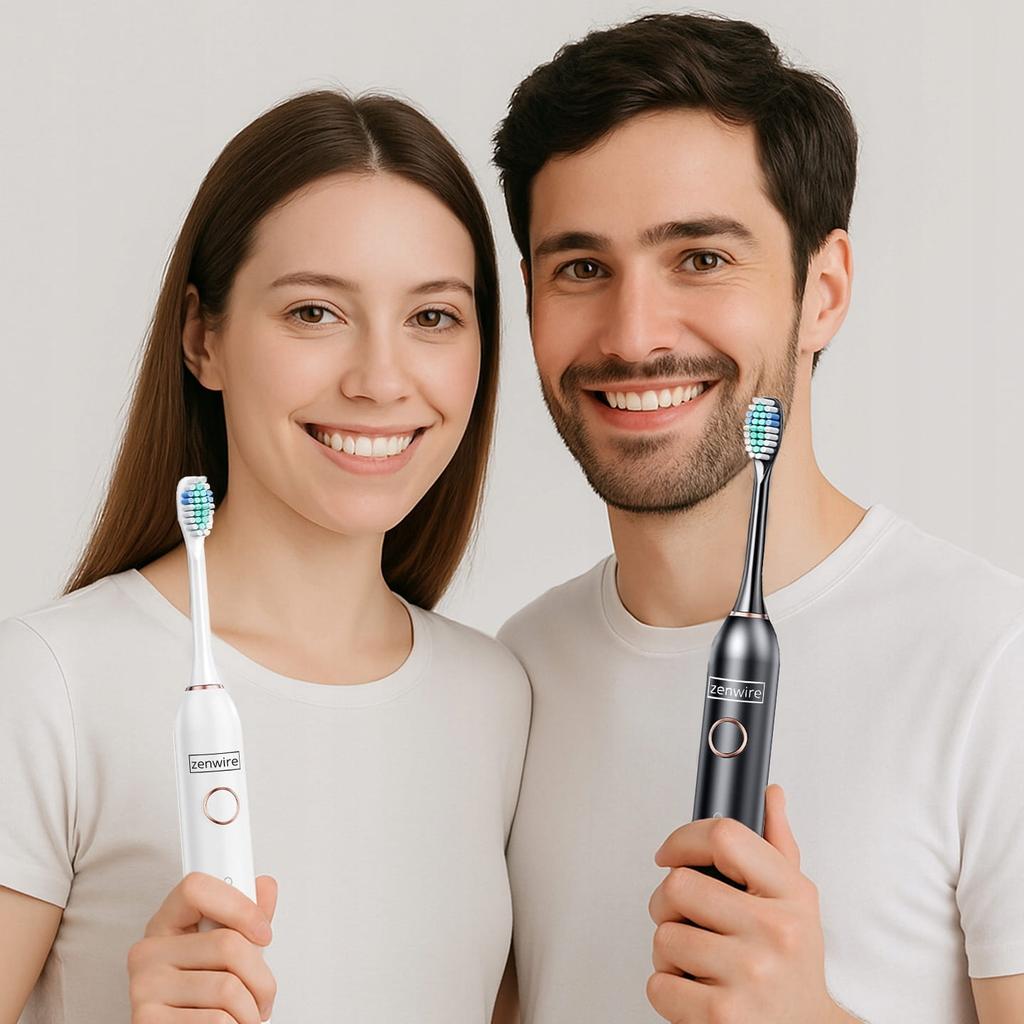 Zenwire Magnisonic 506 Black Toothbrush Set