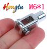 Metal Y-16 M6*1 Thread Pneumatic Cylinder Rod Piston Clevis Y Joint For 16mm Bore Mechanical Hardware 1PC