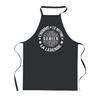 Kitchen Apron - Damien - Black - Star Pattern - Durable Cotton