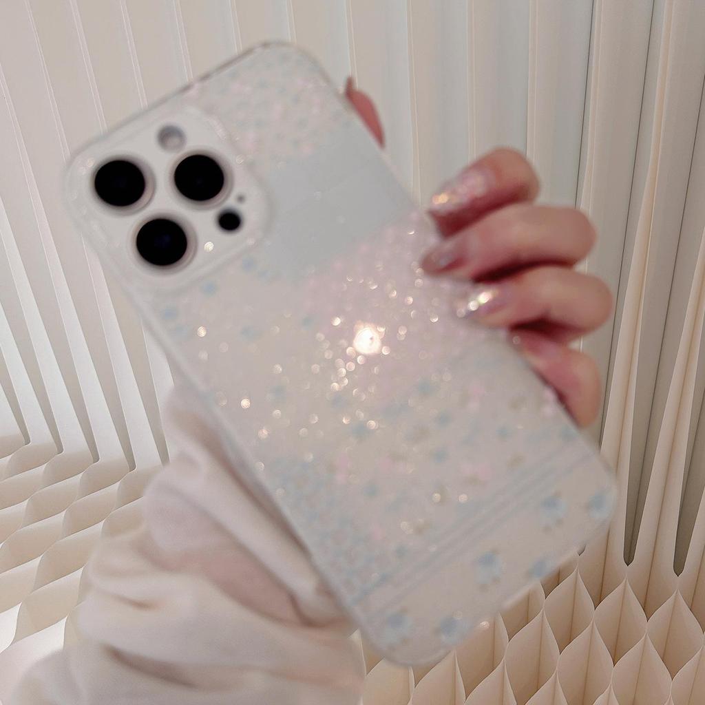 Creative Crushed Flower Case for iPhone 17 iPhone 17 Pro Max
