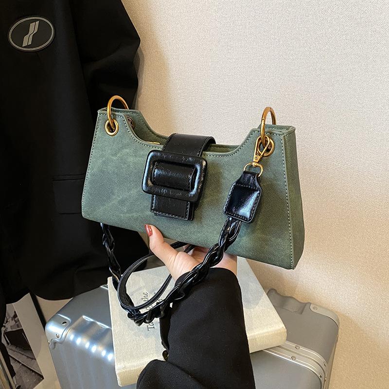 Retro Textur Tasche Damen neue Herbst- und Winter Schulter Achseltasche High-End Nischendesign Umhängetasche