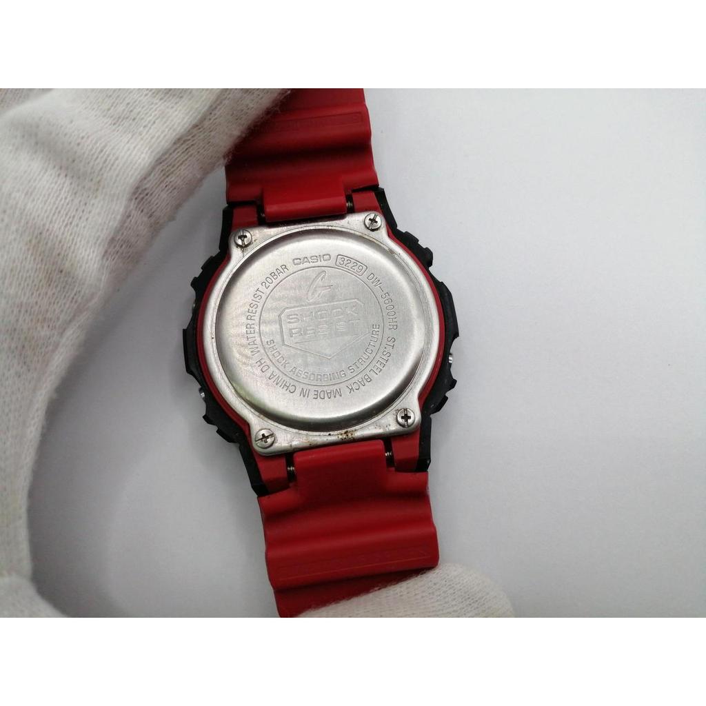 Used CASIO DW-5600HR G-SHOCK