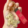 999 Pure Gold Year of the Horse Keychain Bag Charm & Mobile Phone Lanyard - Perfect Birthday Gift