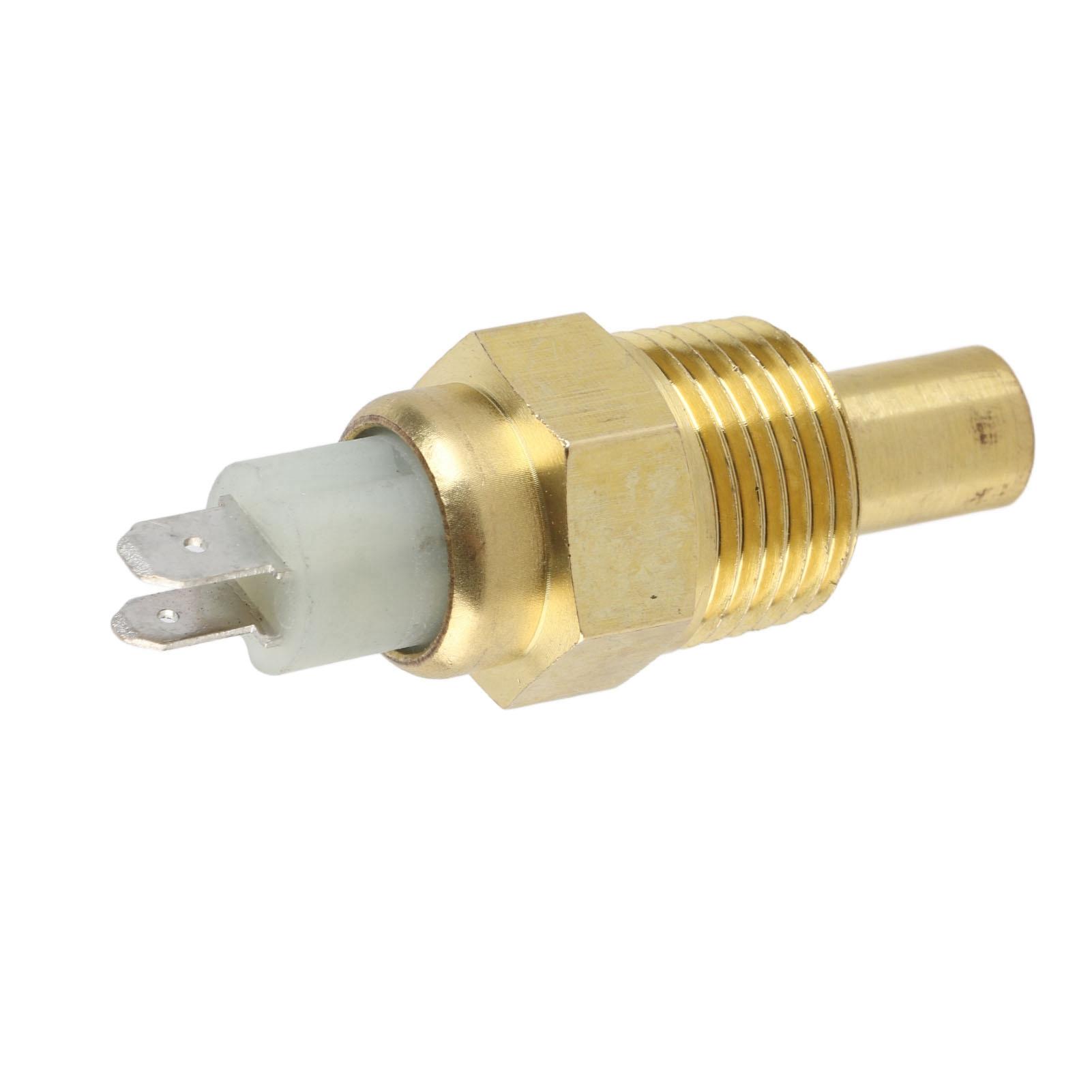 

Water Temp Temperature Gauge Sensor 3W 1 2 NPT Sensor Plug for Diesel Generator Maximum 125 celsius 6 to 24V