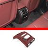 Volcano Red Rear Air Outlet Frame Cover Trim For BMW X3 iX3 X4 -