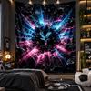 Tapiserie de agățat pe perete Print Fotbal Palatul de Cristal Pânză pentru Sufragerie Dormitor Decor Acasă
