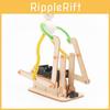 Wooden Customizable Diy Running Robot Stem Educational Toy For Middle And Elementary School Science Experiments