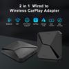 New 2 In1 Carplay & Android Auto Mini Box Wireless Carplay Adapter Wired To Wireless Carplay For USB/Type C Dongle Plug And Play