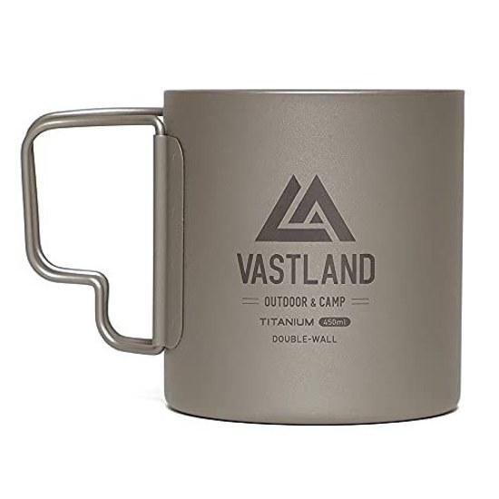 VASTLAND Titanium Mug Double 450ml