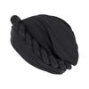 Twisted Braid Head Wrap Cap Milk Silk Soft Stretchable Fabric Turban Hat for Daily Use Comfortable Fit
