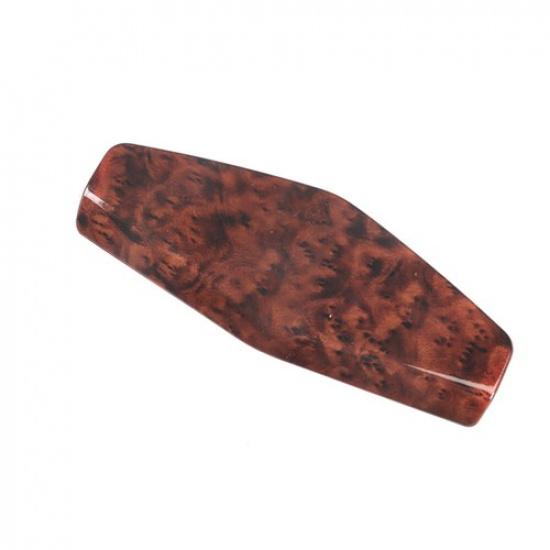 Car Central Console Dashboard Panel Cover For Cadillac SRX 2010-2016 Wood Grain