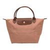Logo Embossed Foldable Nylon Dumpling Tote Bag Women Tote Bags Pink 1621089P96