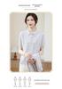 Mom's Spring Cardigan & T-shirt Two-Piece Set: Stylish Short-Sleeve for Middle-Aged & Elderly Women