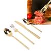 Flatware Set for 6 Person Stainless Steel Utensil Cutlery Set Fork Spoon Tableware Dishwasher Safe for Restaurant Wedding Party