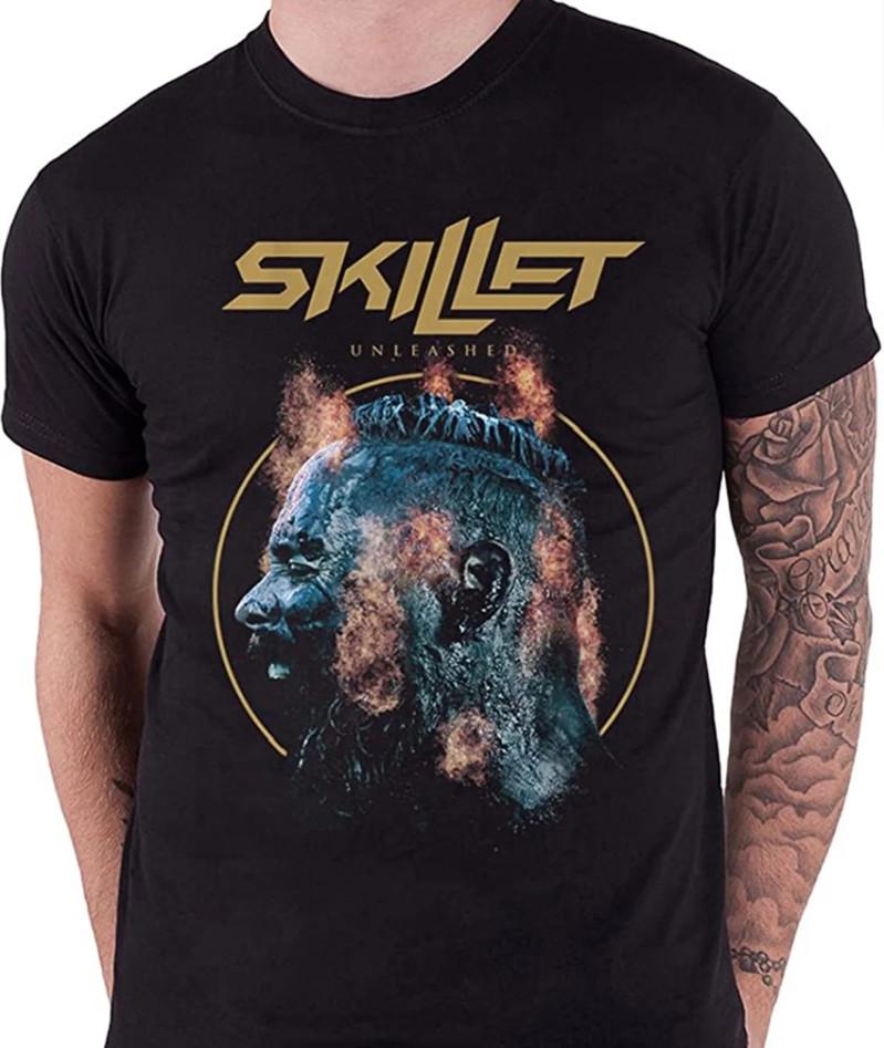 

Футболка Skillet Band Unleashed з коротким рукавом, розмір S-4XL M