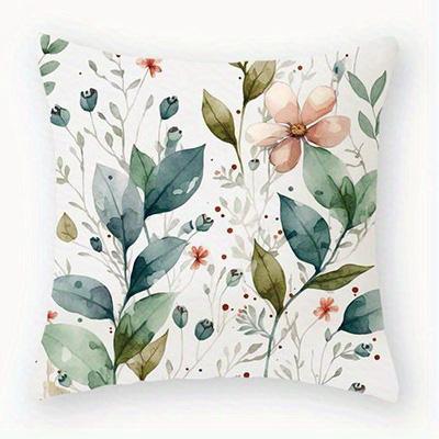 Home Decor Floral Patterns Pillow Covers For Decor Pattern Cushion Cover Suitable For Sofa Bedroom Car Pillow Cover